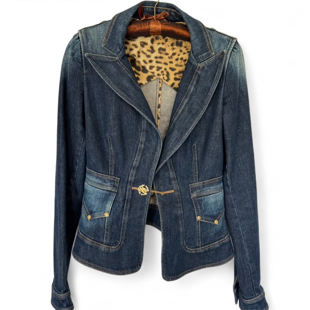 Vintage Roberto Cavalli Denim Jacket